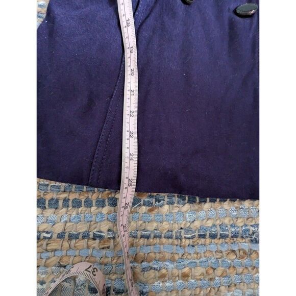 Express Wool Blend Purple Peacoat Jacket S Short Royalcore Whimsical Castlecore - Picture 6 of 10